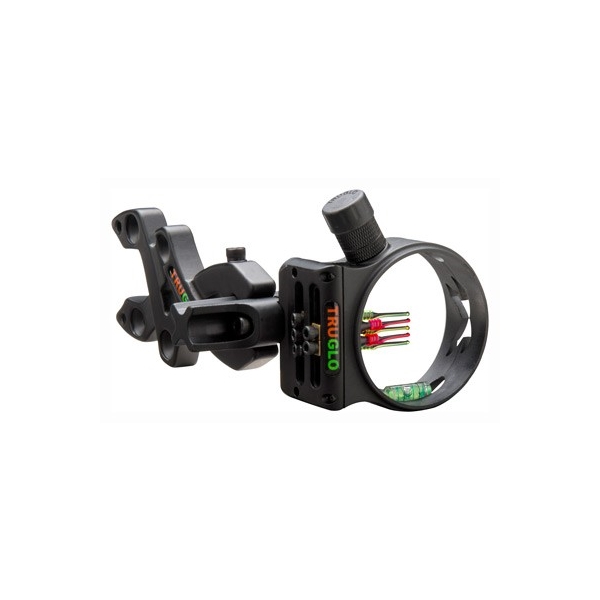 Truglo Bow Sight Storm 5-pin - .019 Dia W/light Black