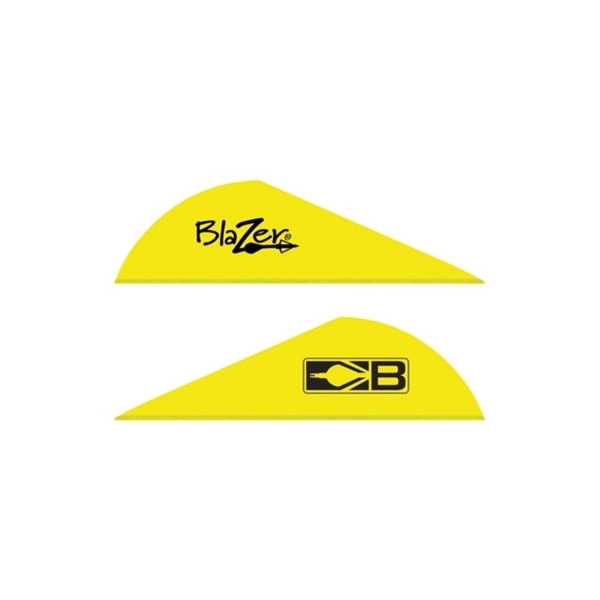 Bohning Blazer Vanes - 2" Solid Neon Yellow 36pk