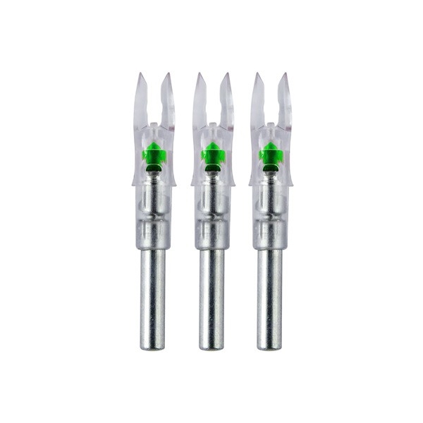 Nockturnal Lighted Nock - X-series Green 3/pack