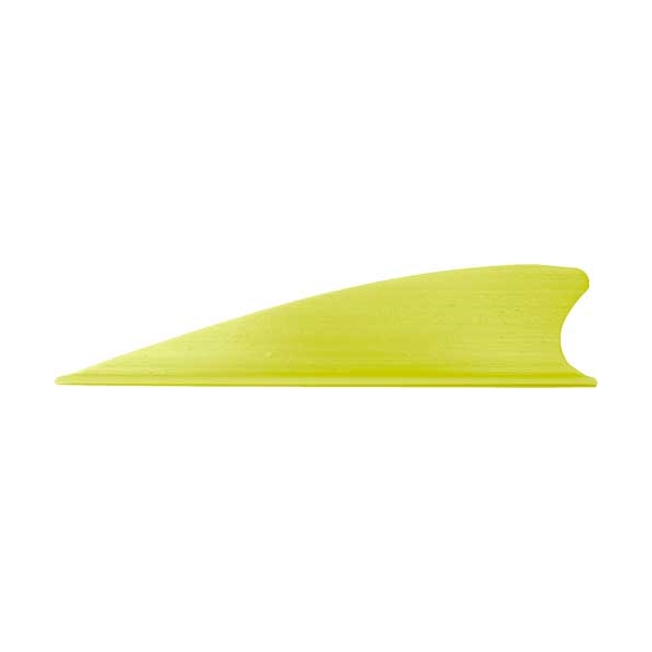 Tac Vanes Matrix 2.25" - Shield Cut Yellow 36 Pack