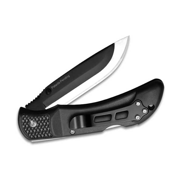 Outdoor Edge 3.5" Onyx Edc - Folding Blade Black Blister Pk