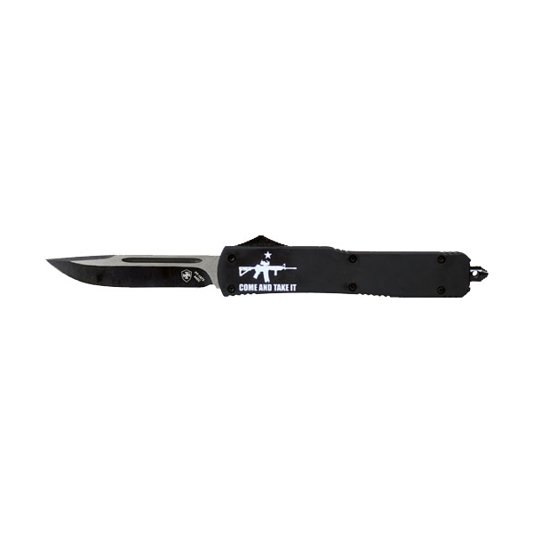 Templar Knife Slim Otf Come - And Take It Ar 3.1" Black Dp