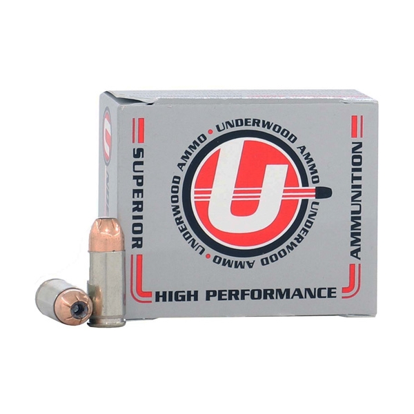 Underwood 45 Acp +p 185gr Jhp - 20rd 10bx/cs