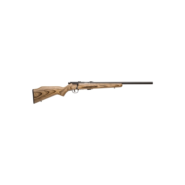 Savage 93r17-bv .17hmr 21" Hb - Accu Tgr Blued/brown Laminate