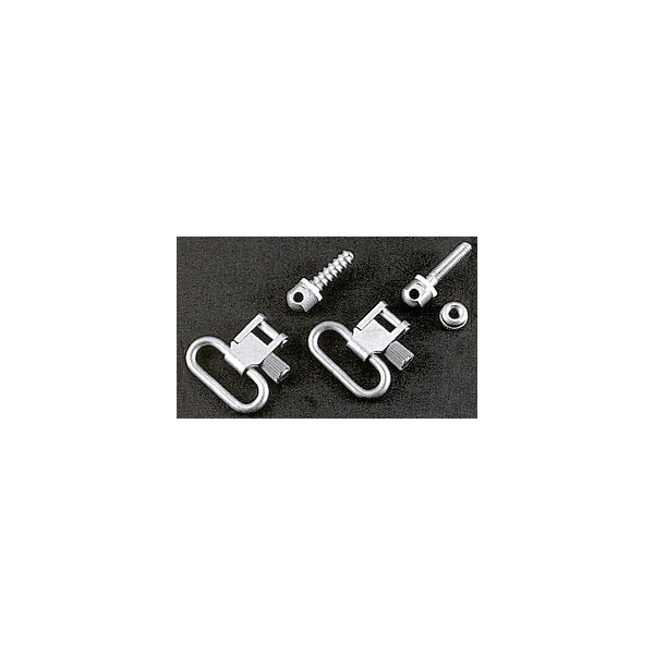 Michaels Swivel Set 1" For - Standard Rifles Silver