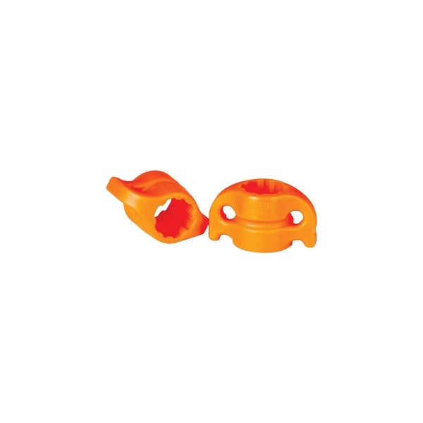 Ams Bowfishing Everglide 5/16" - Safety Slide Kit 2pk Orange