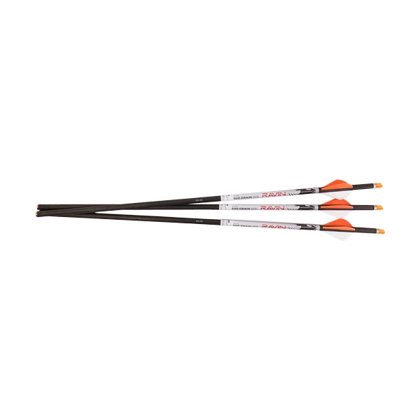 Ravin Xbow Arrow Premium Match - Grade 500gr Lighted .001" 3pk