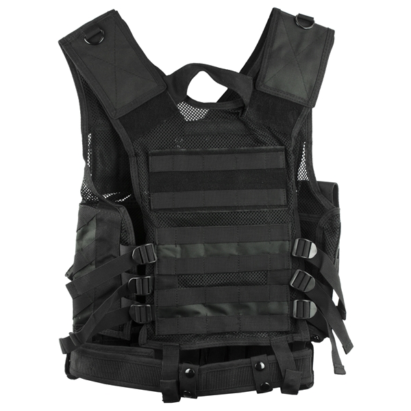 Ncstar Tactical Vest Med-2xl Blk