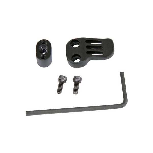 Guntec Ar Extended Mag Catch - Paddle Release Black