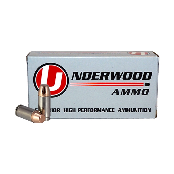 Underwood 9mm Luger +p 124gr - 50rd 10bx/cs Fmj