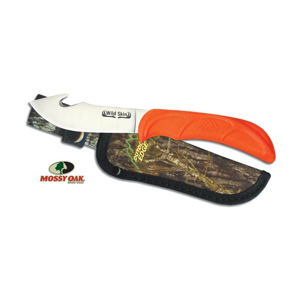 Outdoor Edge Wild Skin 4.0" - Guthook Knife W/ Mo Sheath