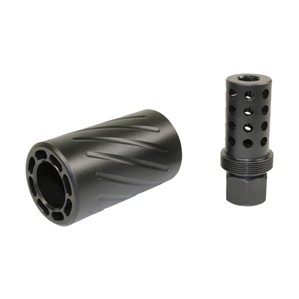 Guntec Ar15 5.56 Muzzlebrake - W/ Quick Detach Blast Shield