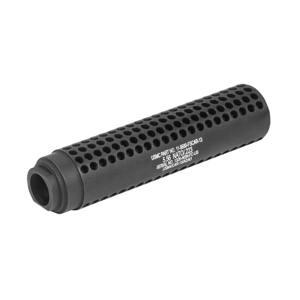 Guntec Ar15 Fake Suppressor - Socom Style 1/2x28 Tpi Black