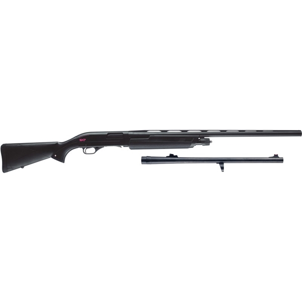 Winchester Sxp Combo 12ga 3" - 28"vr/22"rifled Black/syn