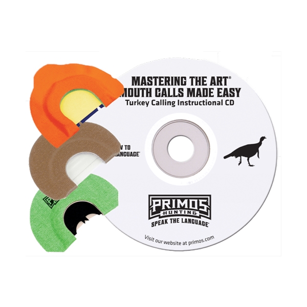 Primos Turkey Call Diaphragm - Pack Mta W/instructional Cd