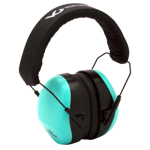 Pyramex Venture Gear, Pyra Vgpm8063c  Earmuffs Teal     Nrr26