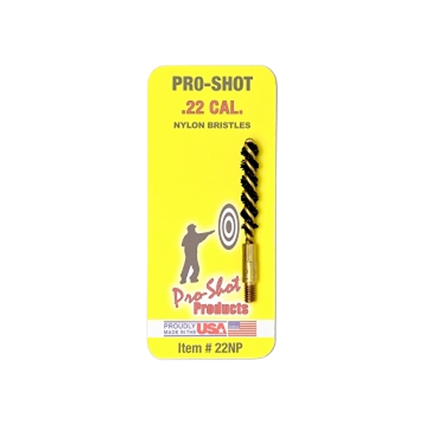 Pro-shot Nylon Bore Brush, Proshot 22np     Pst Nylon Brush 22cal