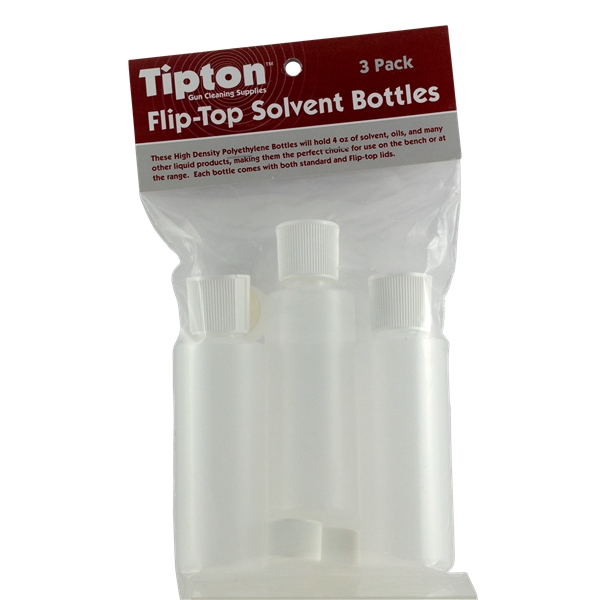 Tipton Flip Top, Tipton 197624  Fliptop Sol Bottles 3pk