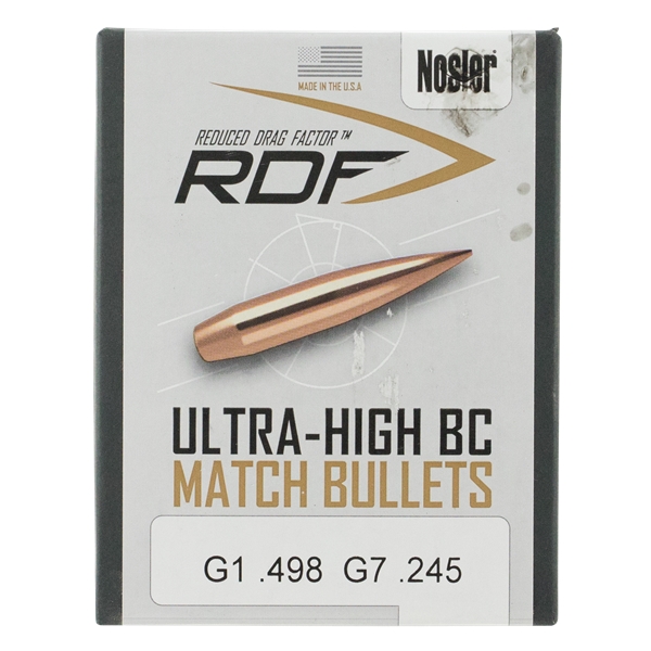 Nosler Rdf, Nos 53441 Rdf Match   22   85 Hpbt  100