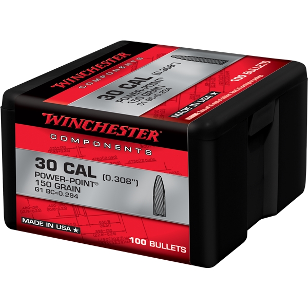 Winchester Ammo Centerfire Rifle, Win Wb30pp150x Bul 30    150 Pp         100/10