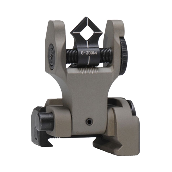 Troy Ind Dioptic Folding Sight, Troy Ssig-doa-rfft-00   Doa Rear Fld Sght Fd