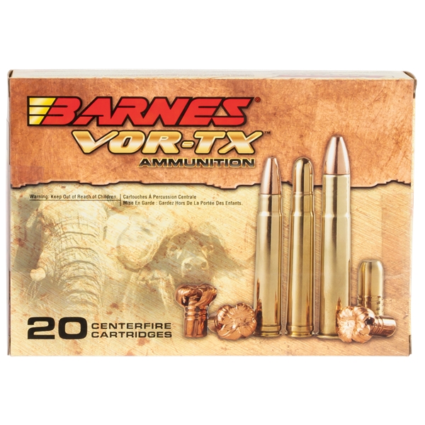 Barnes Bullets Vor-tx Safari, Brns 22027 Bb458lott1  458lott   500 Tsx Fb  20/10