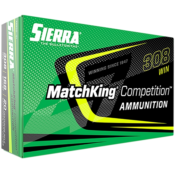 Sierra , Sierra A2200-01 308 Win       168 Gr Hpbt Mk 20/10