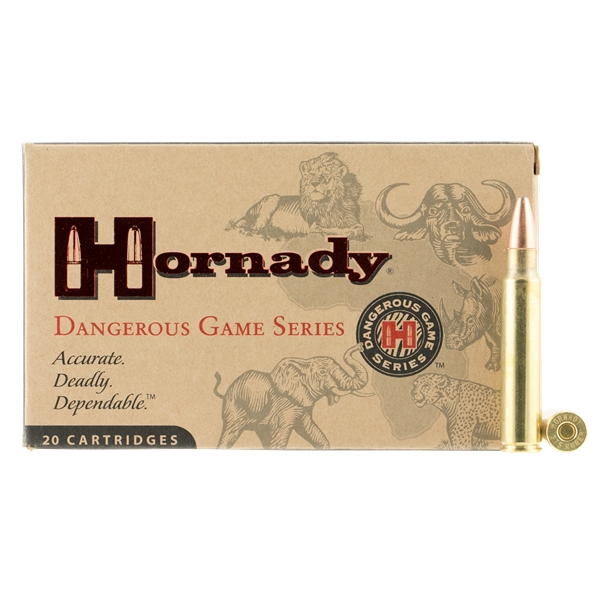 Hornady Dangerous Game, Horn 8262  458 Lott 500 Dgs                   20/6