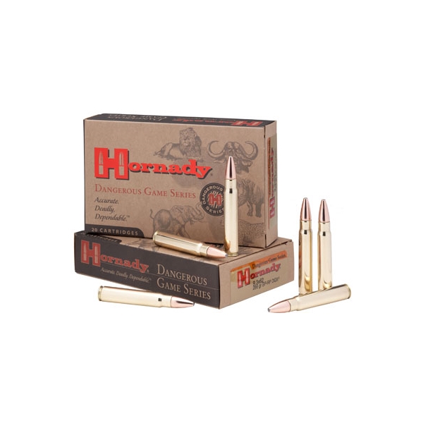 Hornady Dangerous Game, Horn 8508  375 H&h 270 Sp/rp Sf               20/6