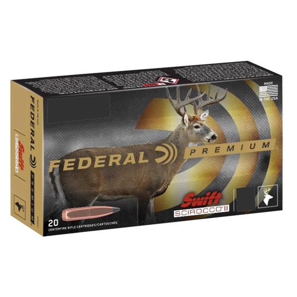 Federal Premium, Fed P308ss1        308     165 Swft Scir     20/10