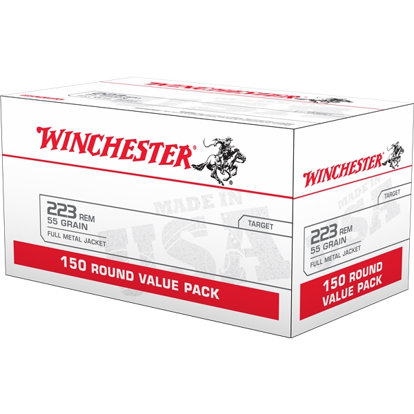 Winchester Ammo Usa, Win Usa223l1   223        55 Fmj    150/4 *vp*