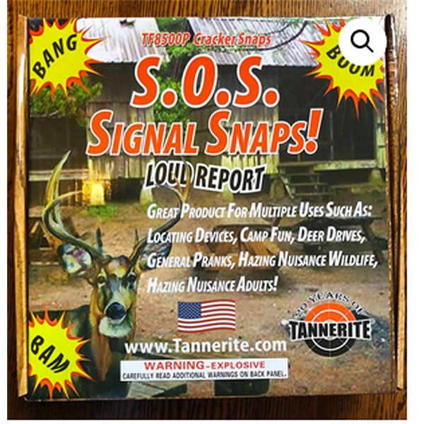 Tannerite Signal Snaps, Tan Sos   Signal Snaps          480 Qty 24/20