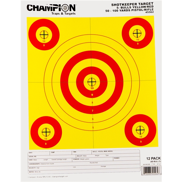 Champion Targets Shotkeeper, Champ 45562 Shotkeeper 5