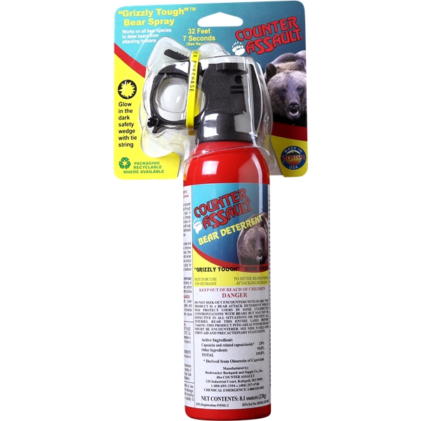 Counter Assault Bear Spray, Amk 15067204 Counter Assault Bear Spray 8.1