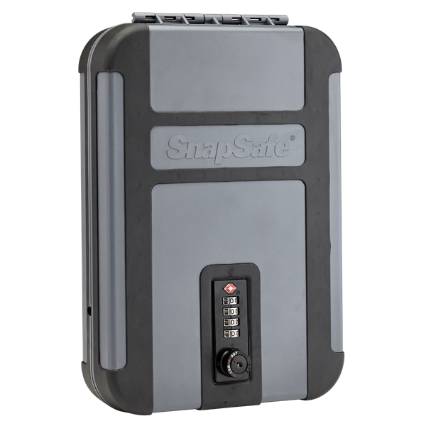 Snapsafe Treklite Lock Box, Snap 75241 Poly Lockbox Xl W/tsa Combi