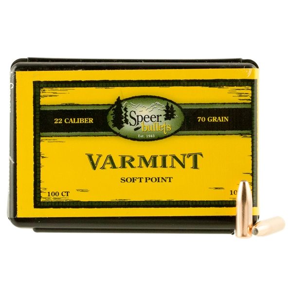 Speer Bullets Varmint, Speer 1053 Bull .224  70 Smsptz    100