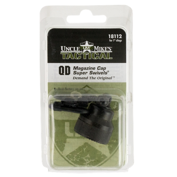 Uncle Mikes Shotgun Swivels, Unc 1811-2 Mag Cap/swivel Set M835