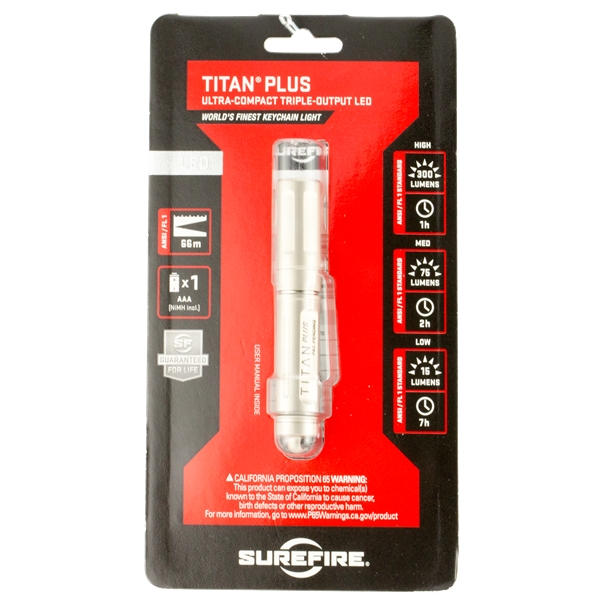 Surefire Titan Plus, Sf Titan-b     Cmpt Light Aaa 5/75/300