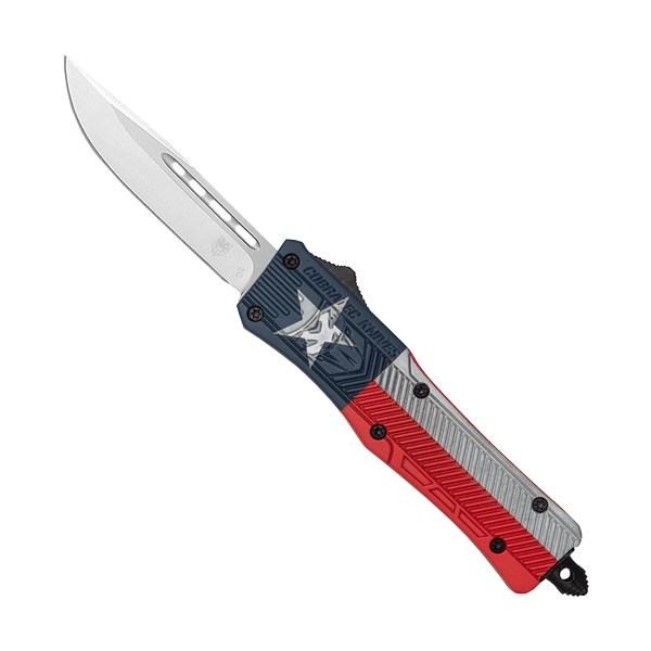 Cobratec Medium Ctk1 Otf Texas - State Flag Crkte 3" Drop Point