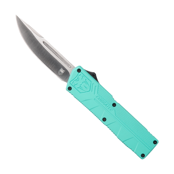 Cobratec Lightweight Otf - Tiffany Blue 3.25" Drop Point