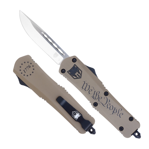 Cobra Tec Knives Llc We The People, Cobra Mwtpfs-3dns    Med Fs-3 Drop  We The People