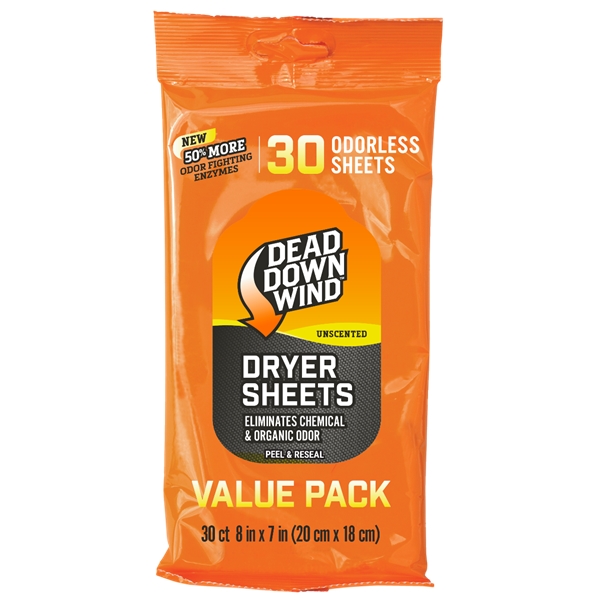 Dead Down Wind (arcus) Dryer Sheets, Ddw 113019  Dryer Sheets Value Pack