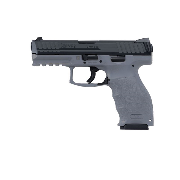 Heckler and Koch (HK USA) Vp9 9mm Gray 4.1" 17+1 Ns