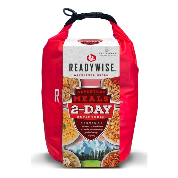 Wise Foods Outdoor Food Kit, Wise Rw05-919 2 Day Adventure Kit With Dry Bag