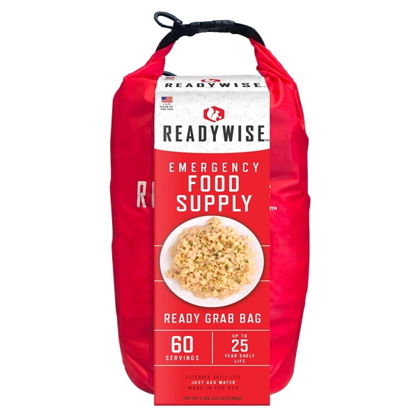 Wise Foods Emergency Supply, Wise Rw01-641 7 Day Emergency Dry Bag 60 Servings