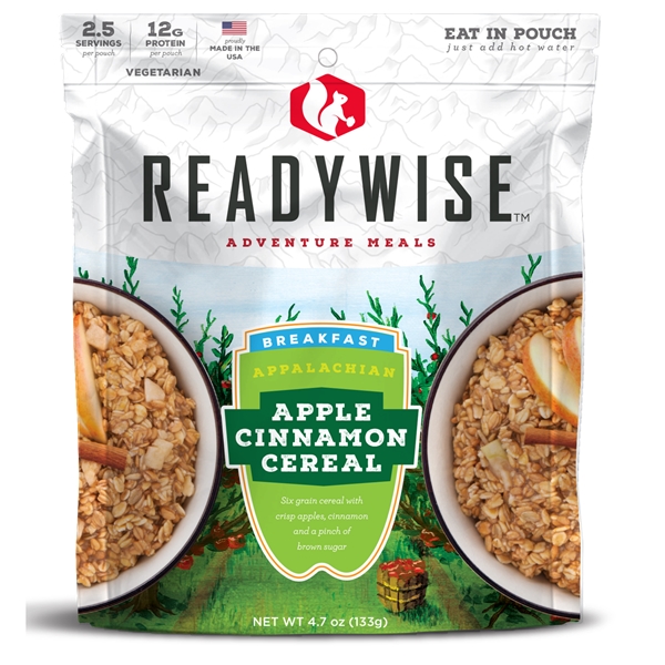 Wise Foods Outdoor Food Kit, Wise Rw05-008 6 Ct Appalachian Apple Cinnamon