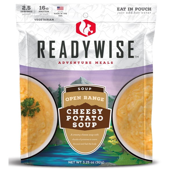 Wise Foods Outdoor Food Kit, Wise Rw05-010 6 Ct Open Range Cheesy Potato