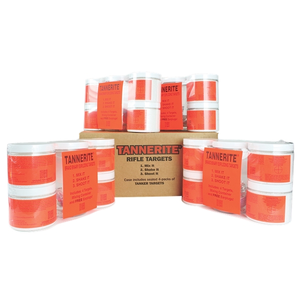 Tannerite Exploding Target, Tan 1 Br  Pound        1lb      Targets  4 Cs