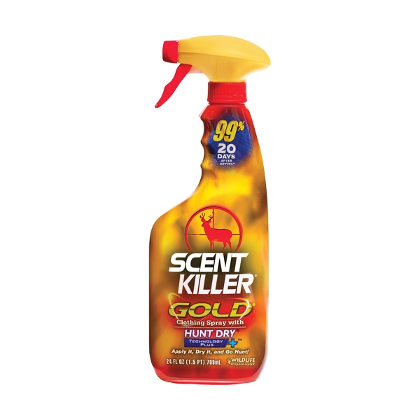 Wrc Scent Elimination Spray - Scent Killer Gold 24fl Ounces