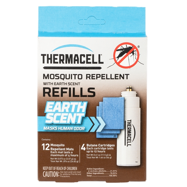 Thermacell Repellent Refill, Ther E4     Earth Scent Value 12rep/4bu